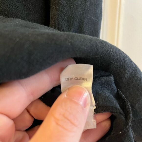 Pure Jill Women's Navy Linen Tunic Top Size S Casual Solid - Picture 6 of 7